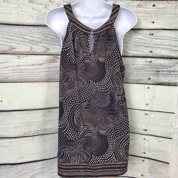 EST. 1946 Women’s Navy White Dot Print Sleeveless Blouse Top L - Picture 6 of 10